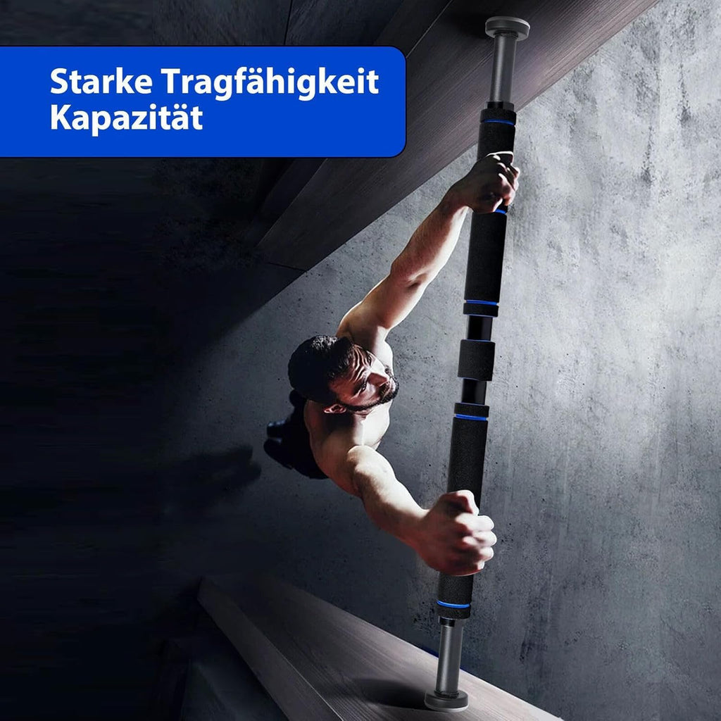 Premium Klimmzugstange für den Türrahmen – Ausziehbar & Rutschfest (63–100 cm)